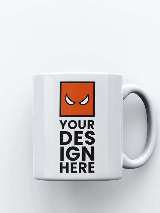 330ml Custom Ceramic White Mug Print - Canvas Hero