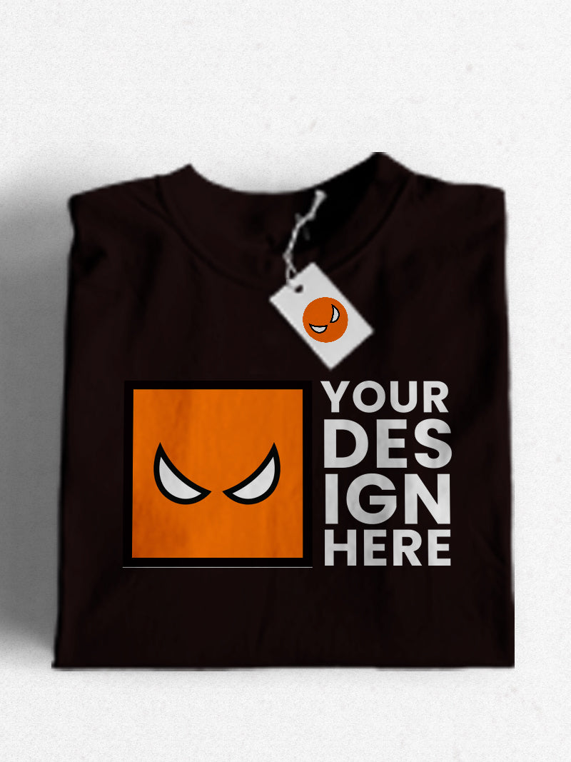 Custom T-Shirt Print - Orange