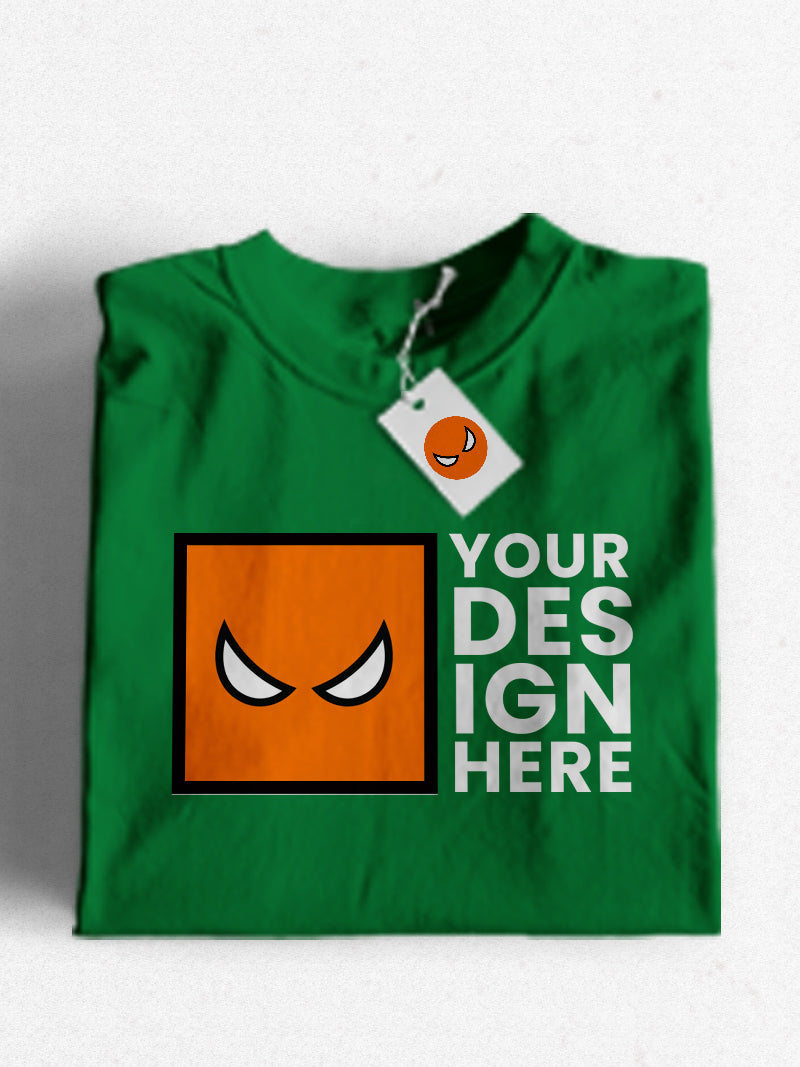 Custom T-Shirt Print - Orange