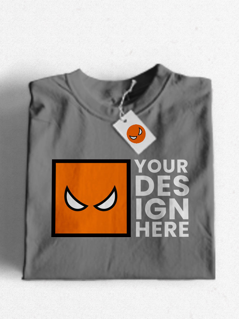 Custom T-Shirt Print - Orange