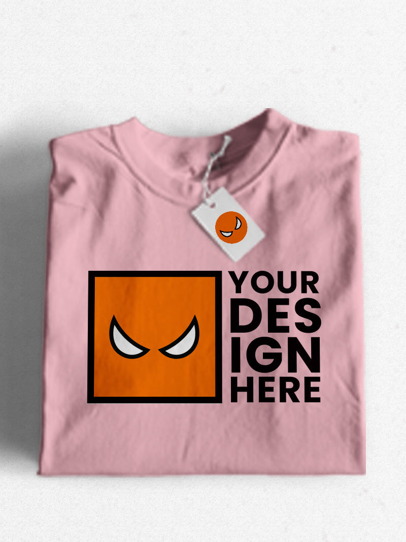 Custom T-Shirt Print - Orange