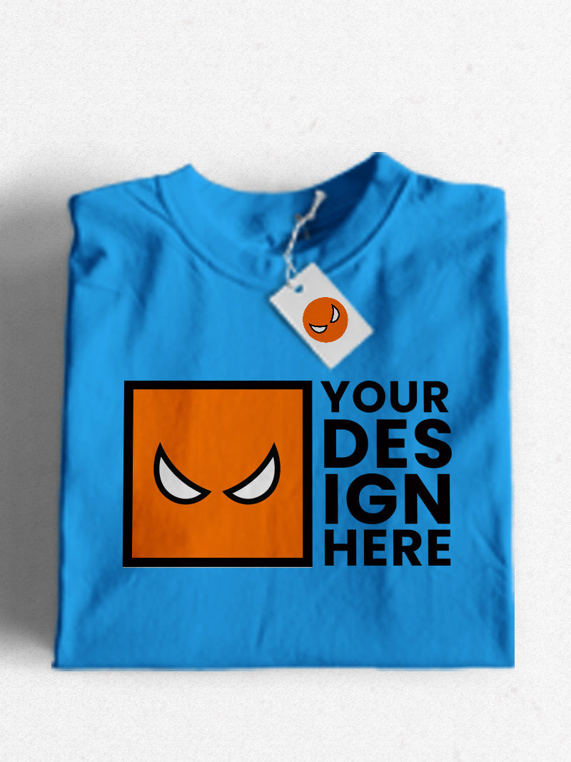 Custom T-Shirt Print - Orange