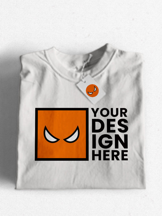 Custom T-Shirt Print - Orange