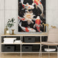 Abstract Colorful Koi Fish Canvas Print Painting Art for Living Room Home Decor