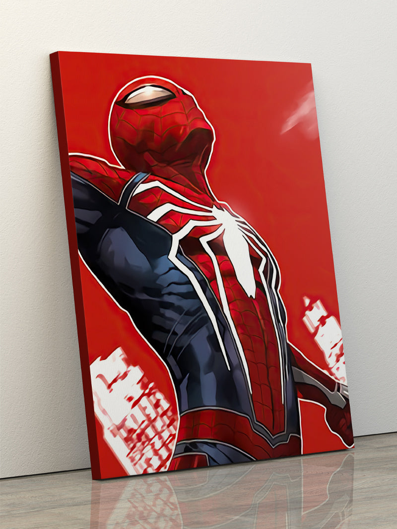 The Amazing Spiderman Canvas Printing, Super Hero Room Decor, Canvas Wall Art for Home/Office