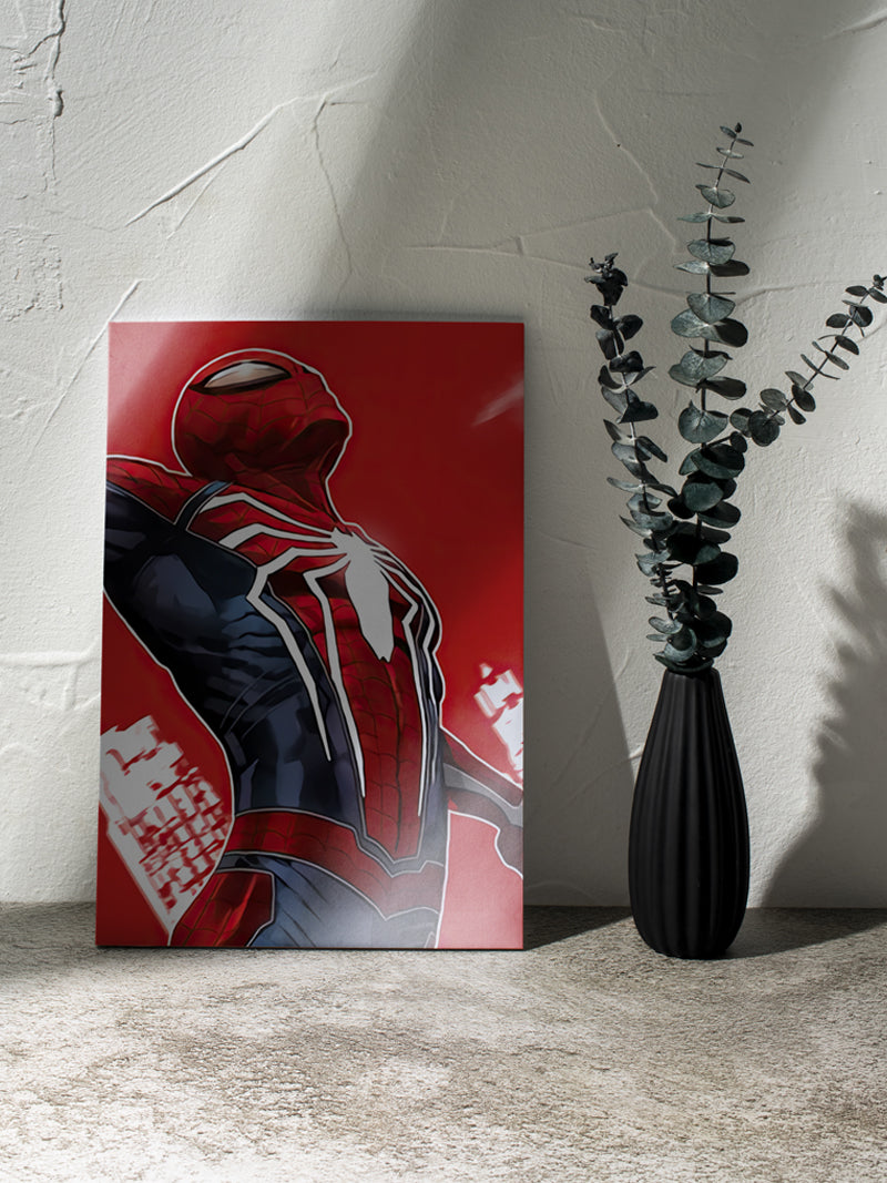 The Amazing Spiderman Canvas Printing, Super Hero Room Decor, Canvas Wall Art for Home/Office